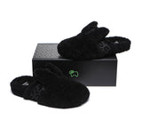 UGG Slippers - Sheepskin Wool Slippers Women Fluffy Bunny