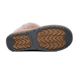 UGG Slippers - TA Emmy Women Sheepskin Slippers Fluffy Collar